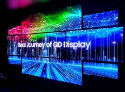 Samsung Display QD-OLED panels at CES 2022