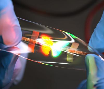 Intrinsically stretchable quantum dot LEDs, IBS